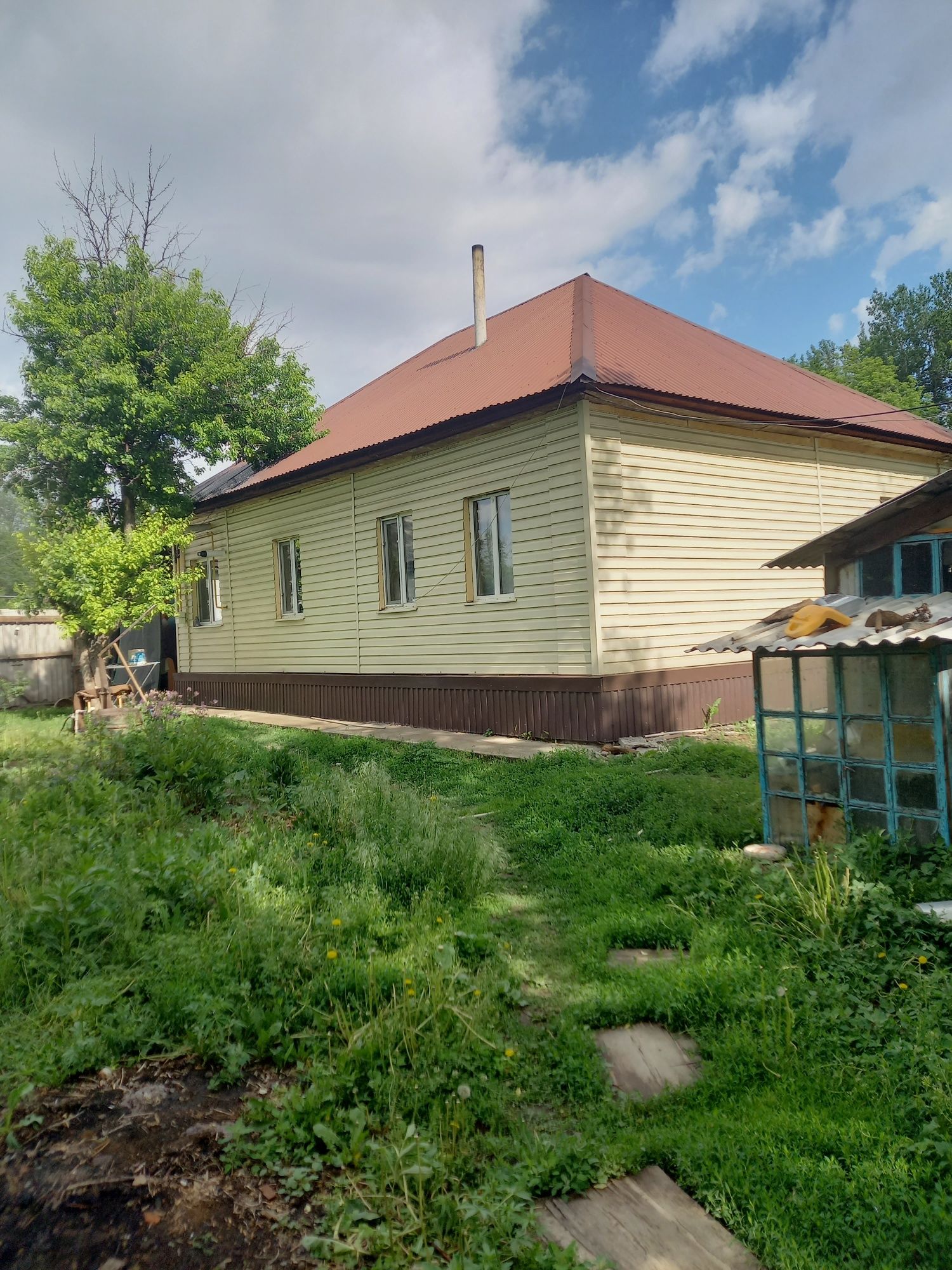 Продается дом в Карабулаке или обмен на дом в Талдыкоргане.