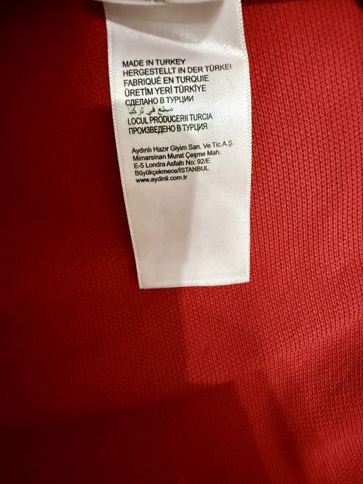 Tricou roșu U.S. Polo Assn.