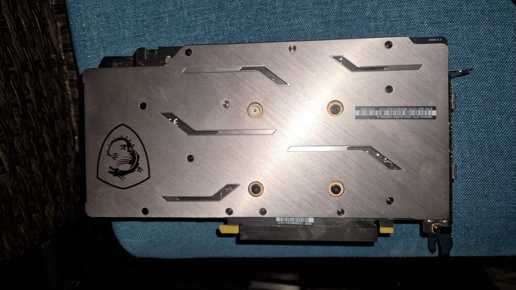 Видеокарта MSI GeForce GTX 1660 SUPER GAMING X