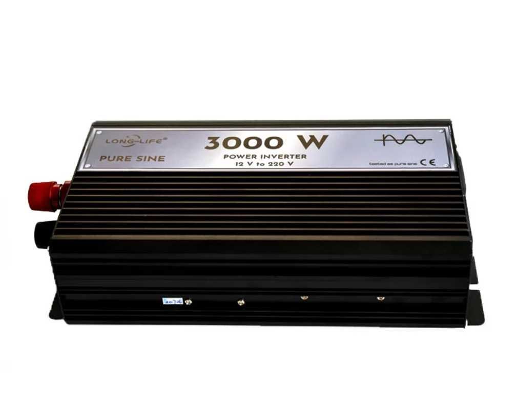 3000w 12v/24v Invertor Sinus Pur Auto-Rulota-Panouri Solare Unda Pura