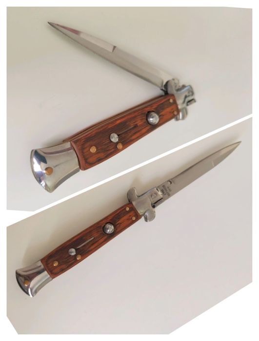 Briceag cu buton , Cuțit Automat , Briceag Stileto 24 cm