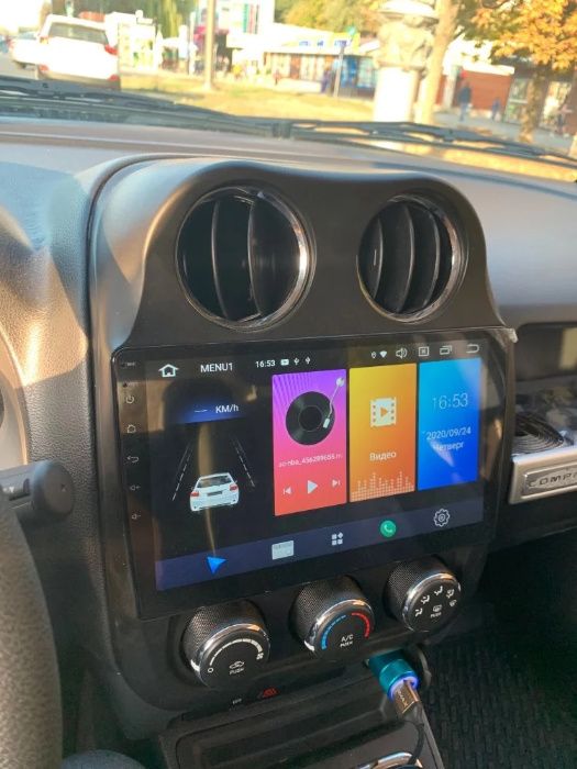 Navigatie Jeep Compass ( 2006 - 2016 ) , Android , Noua , Garantie
