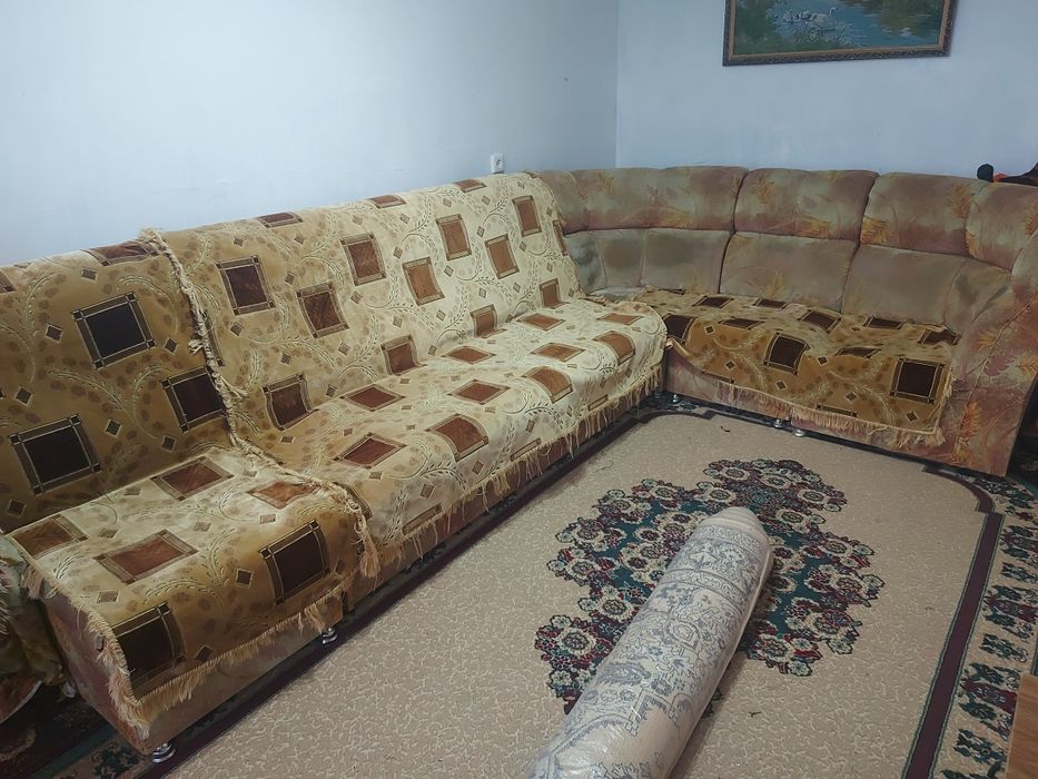 Угловой трансформер диван