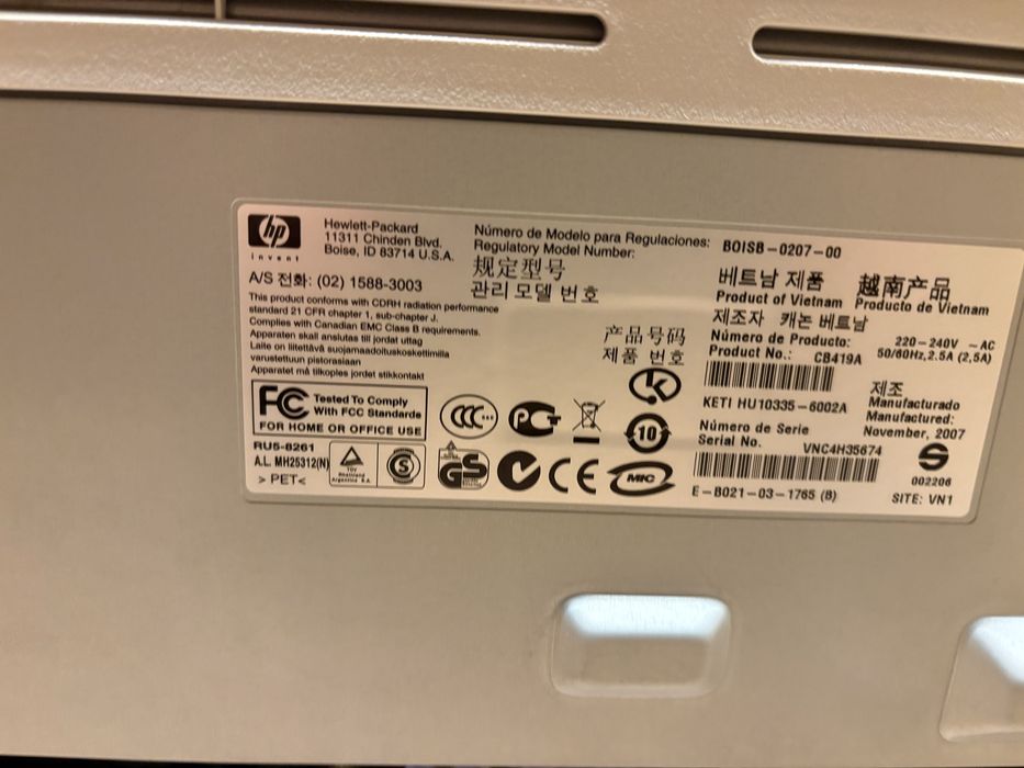 Imprimanta HP laser jet 1018