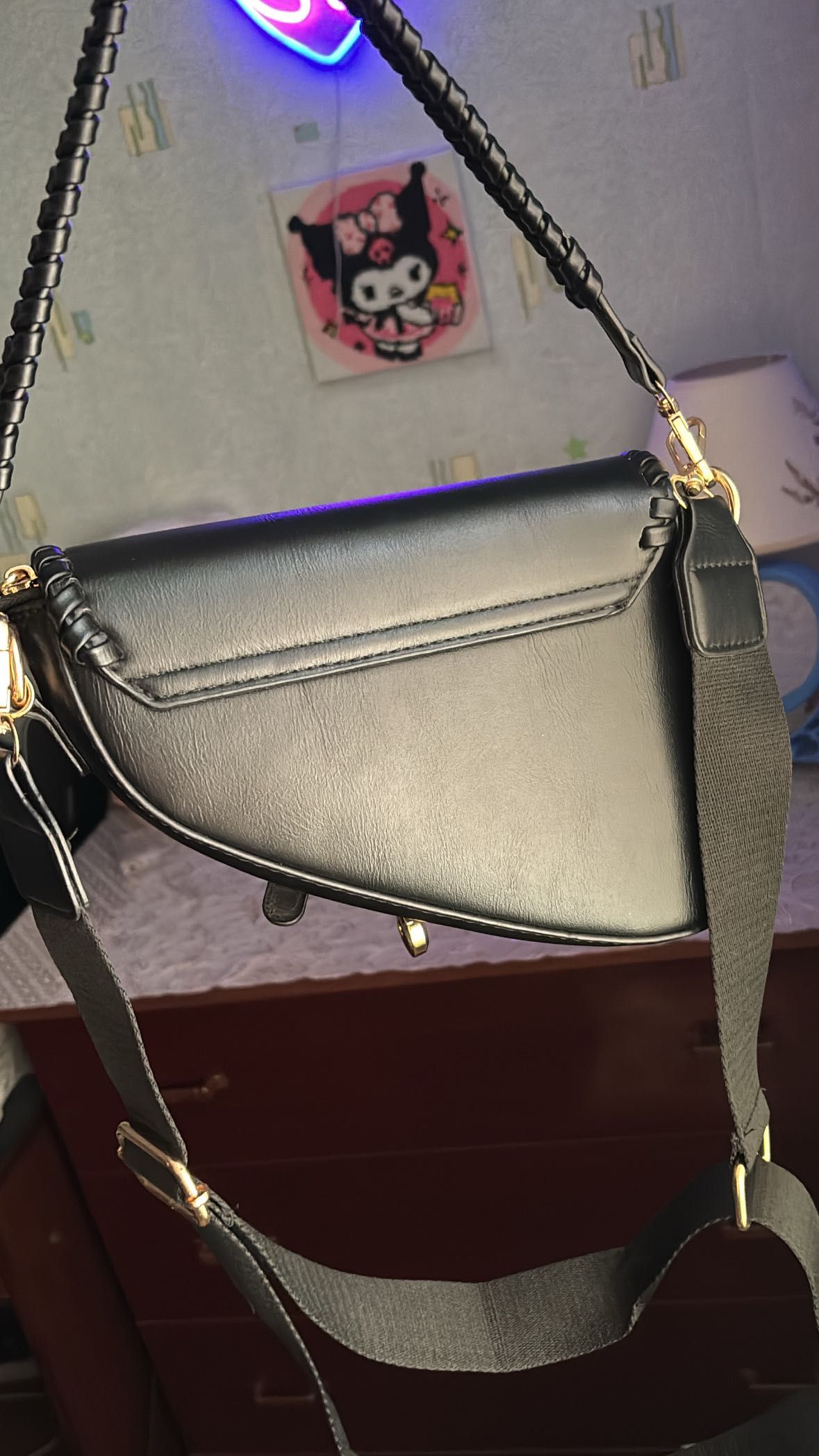 Сумка черная dior