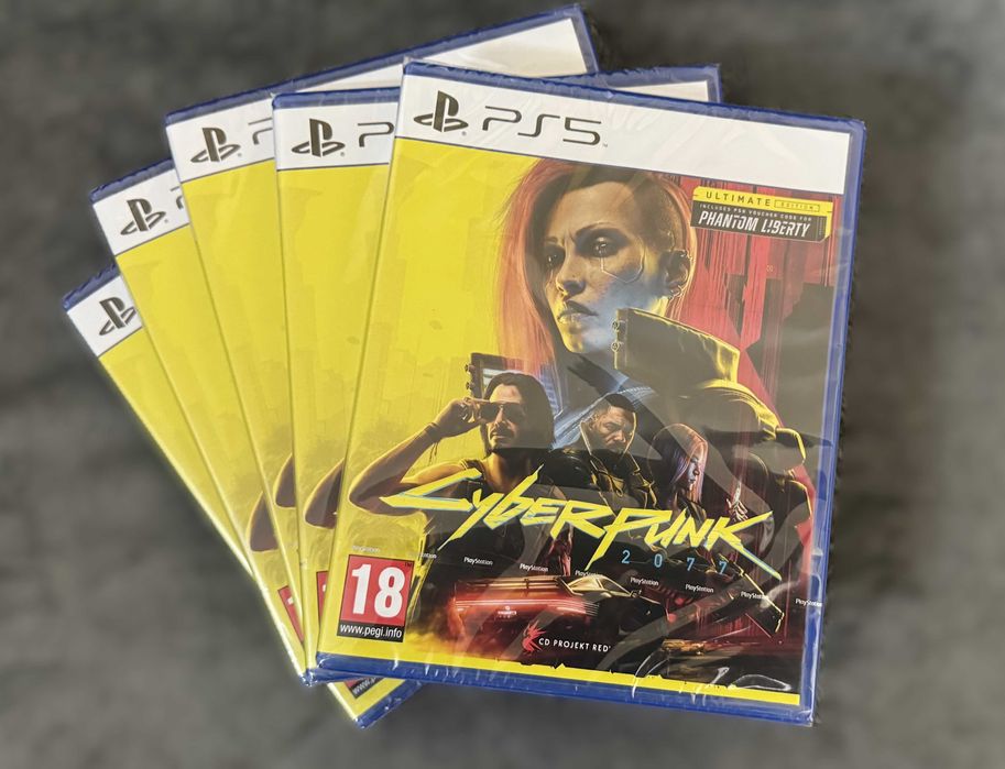 чисто нова Cyberpunk 2077 Ultimate Edition за PS5