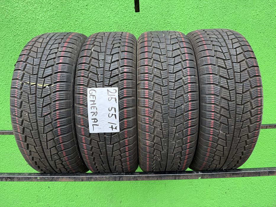 215/55/17 M+S GENERAL Profil 7mm STARE CA NOI