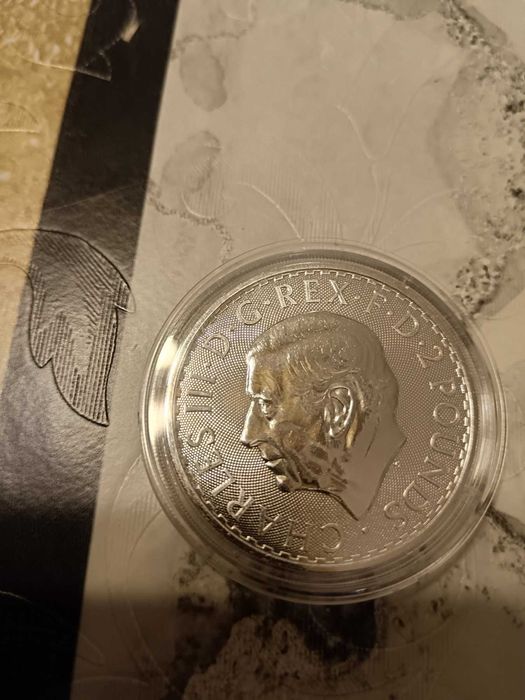 Сребърни монети 1 оz 999 Кругерранд Британия Кленов лист