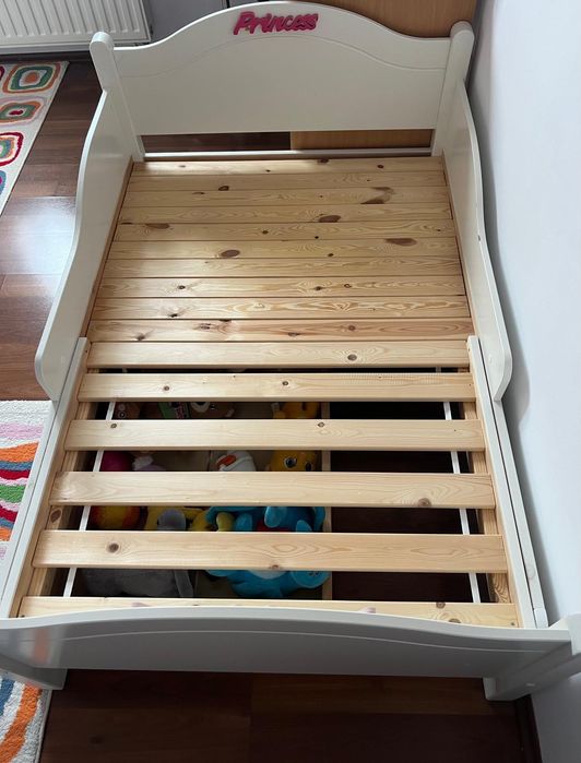 Pat copii lemn masiv