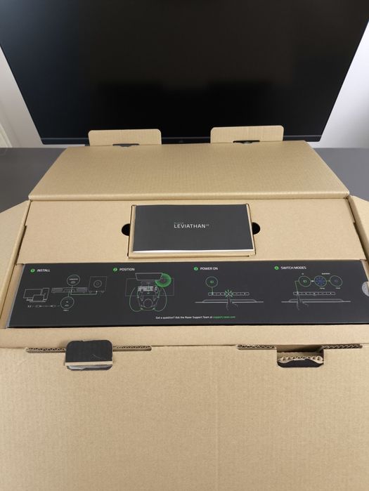 Razer Leviathan V2 soundbar. Nou.