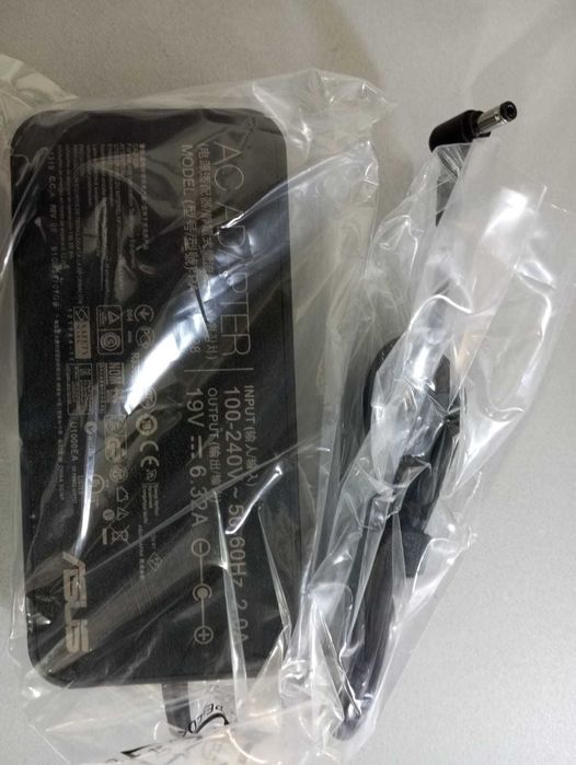 оригинал от Asus 120W 19v 6.32A - зарядка, блок питания