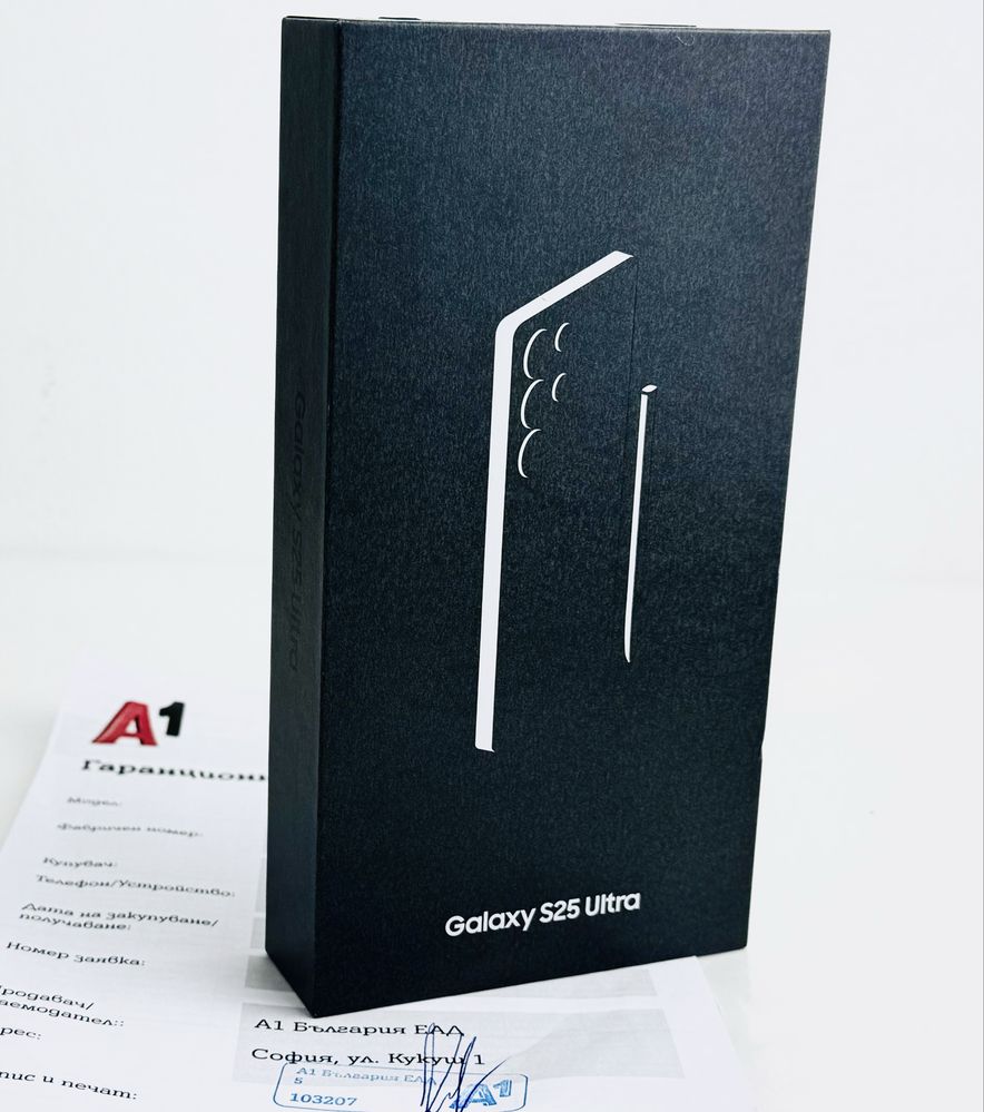 НОВ! Samsung Galaxy S25 Ultra 5G 256GB Titanum Gray 2г. Гаранция!
