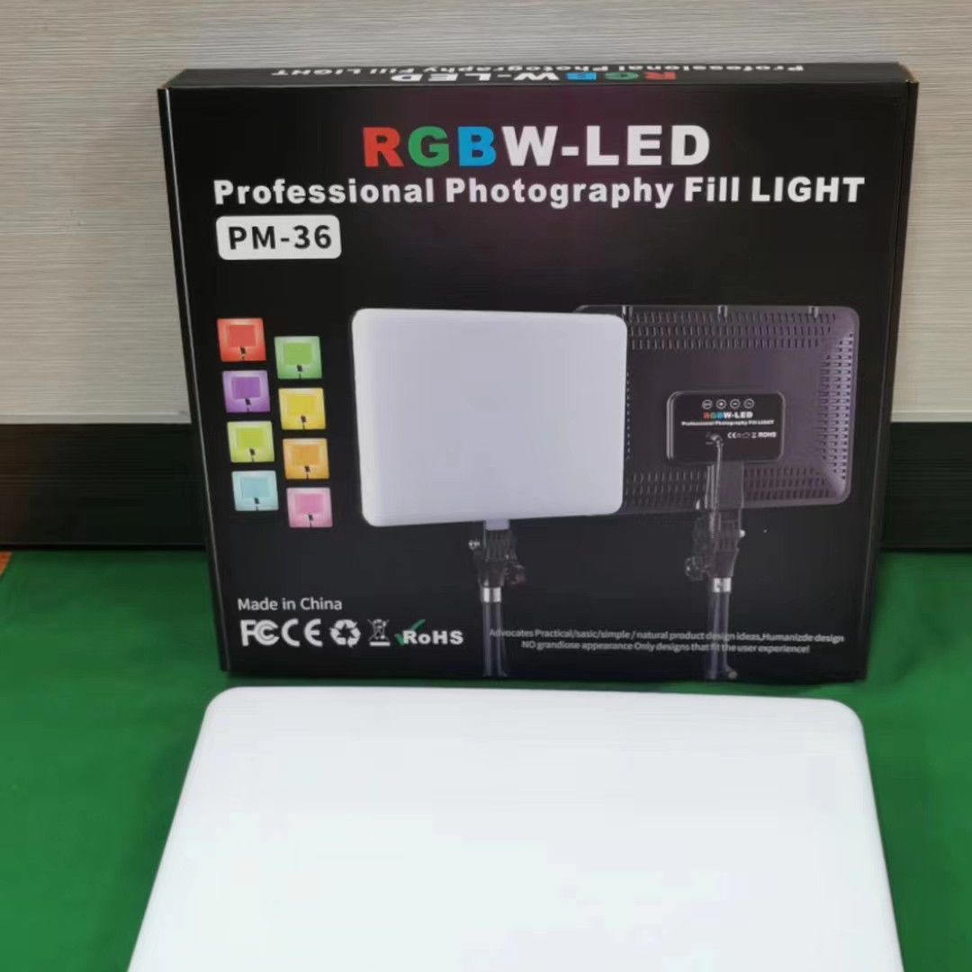 Цветные светодиодные светильники для профессиональной фото видео съёмк