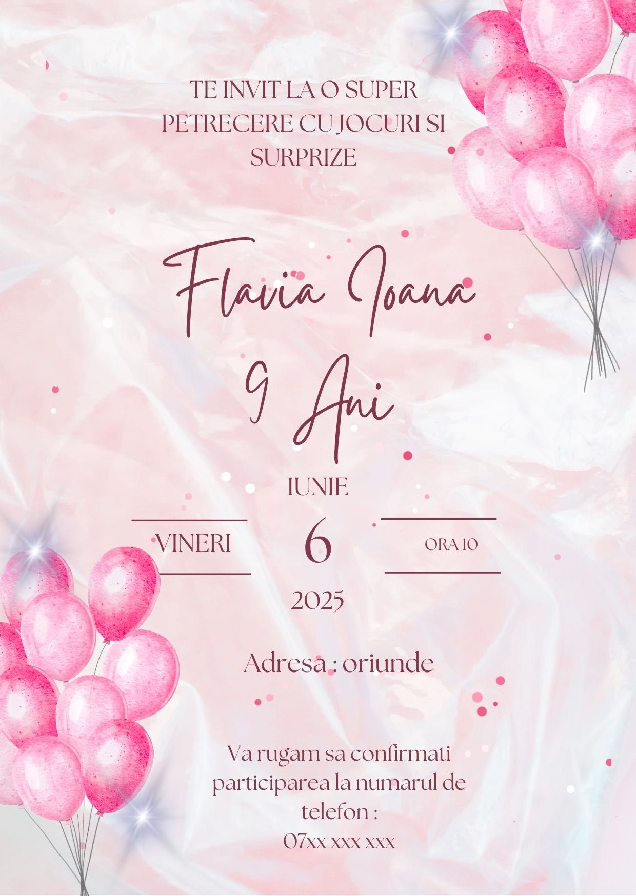 Transformă momentele speciale în invitații digitale memorabile