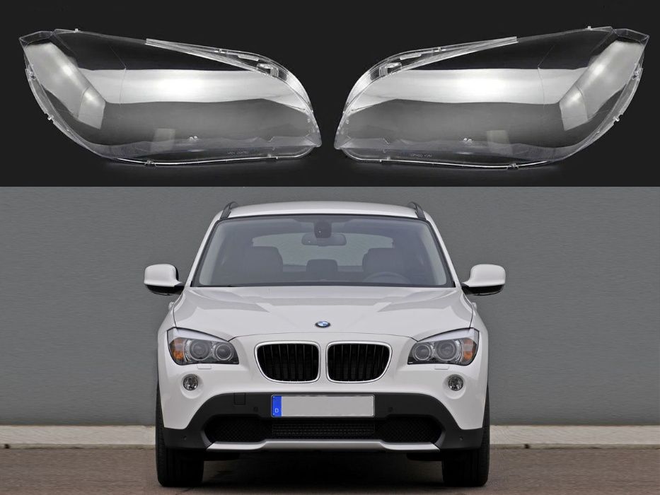 Комплект Стъкла за фарове на BMW X1 E84 / БМВ Х1 Е84