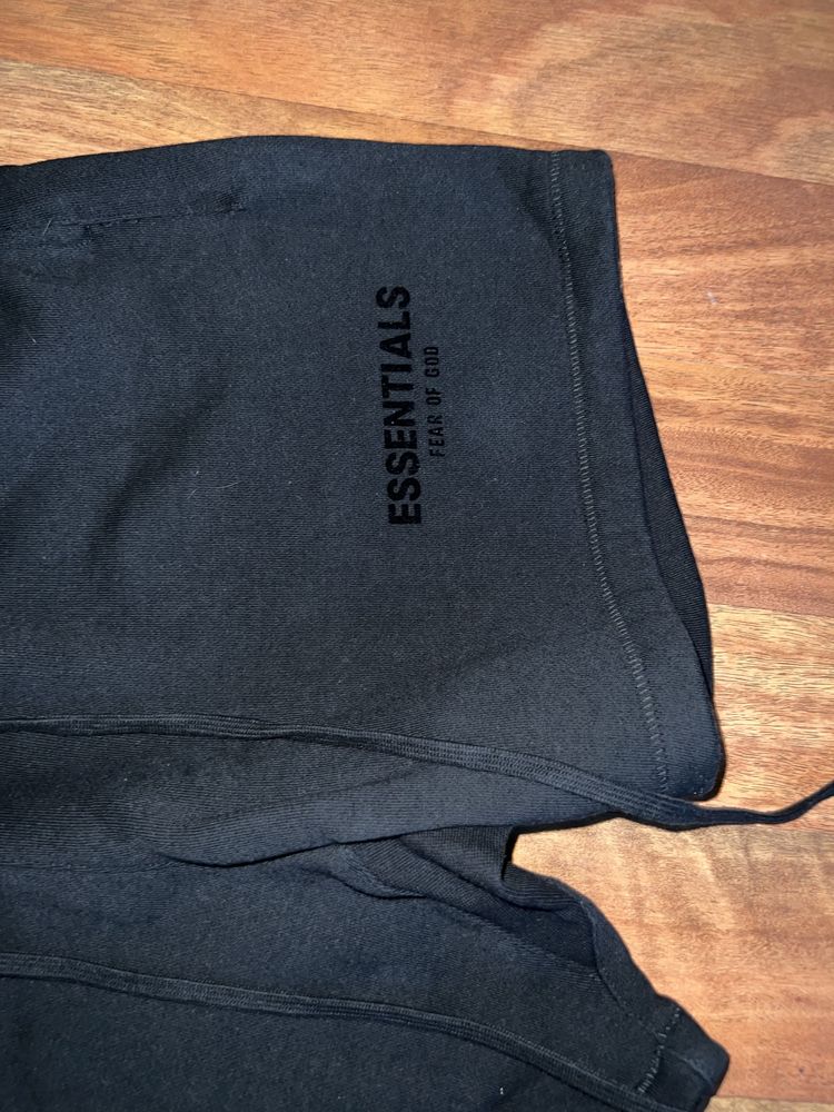 Essentials black shorts