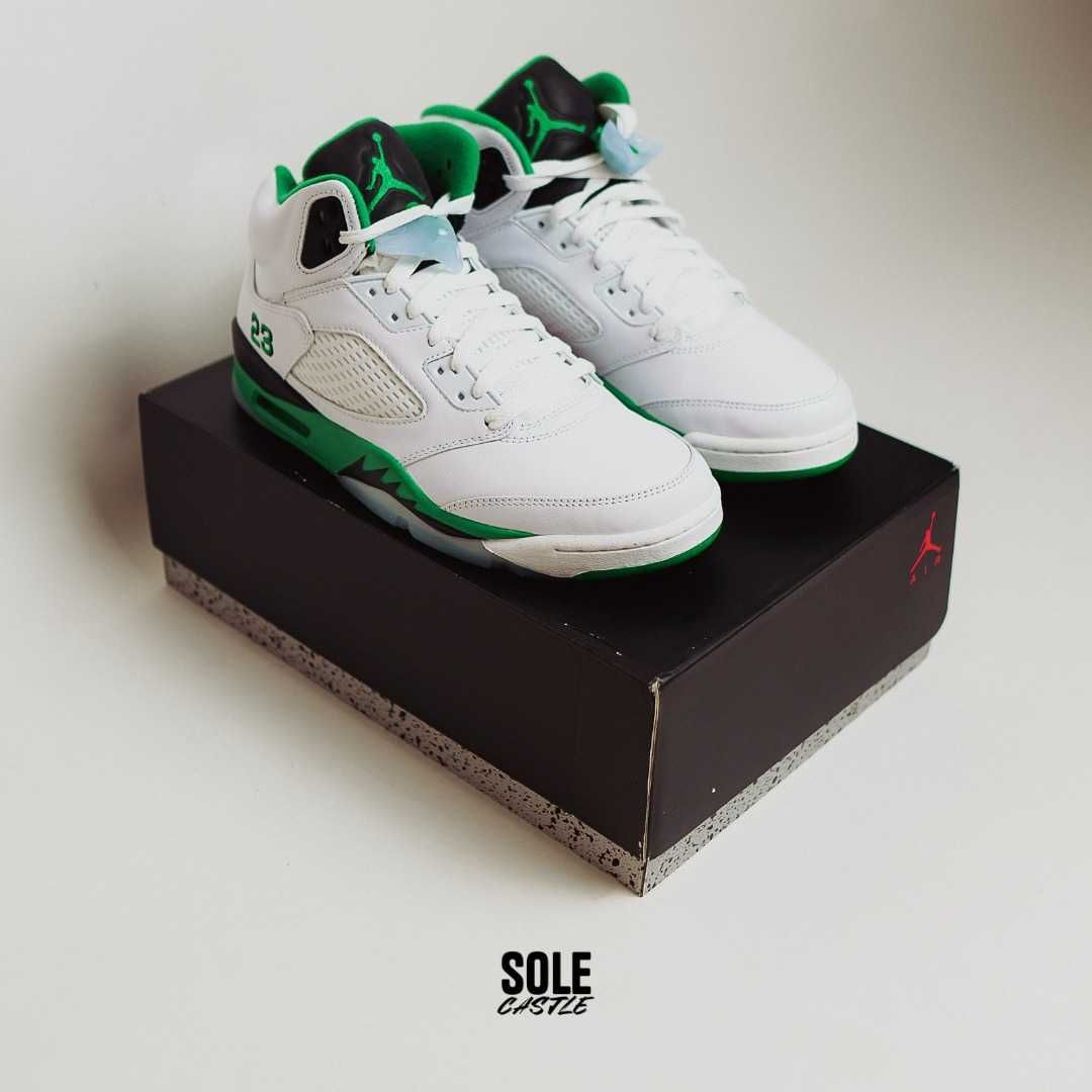 Nike Air Jordan 5 'Lucky Green'