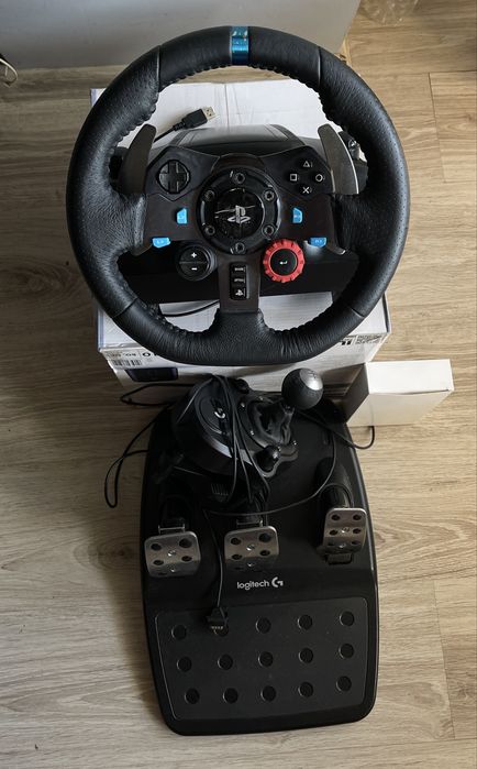 Logitech G29 Full Option Гейминг Волан Лоджитек Г29 игри педали лост