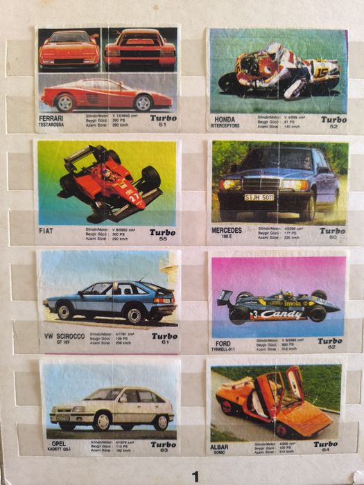 Вкладыши Turbo kent