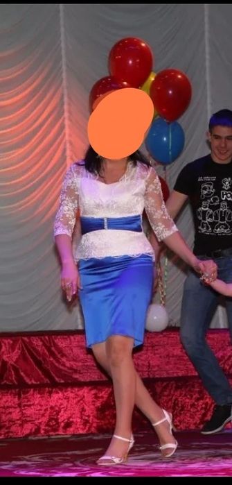 Вечернее нарядное платье