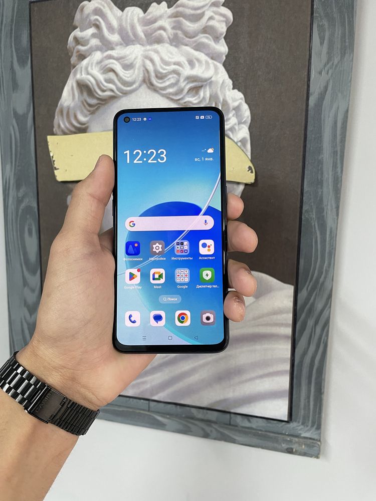 Oppo reno 6 128/8+4 с гарантией !