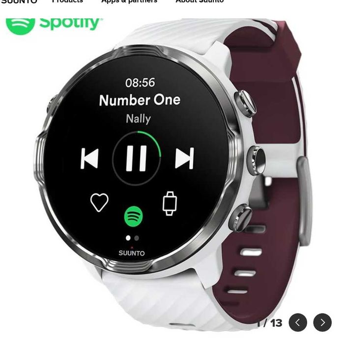 Ceas sport Suunto 7 smart gri antracit