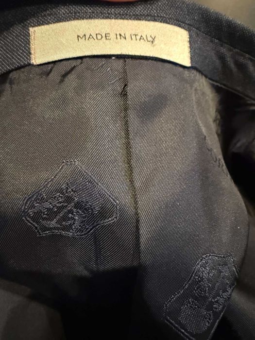 Костюм CORNELIANI , цвят тъмно син, размер 50 , 53% вълна 47 %  памук,