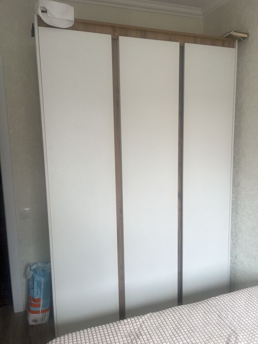 Шкав спальный белый