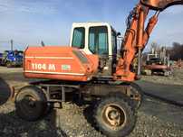 Excavator Atlas pe roti