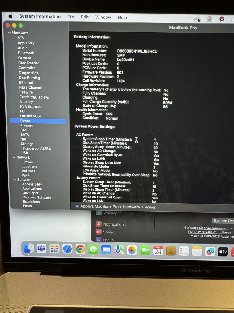 Macbook Pro 15' 2018 256SSD Intel Core i7 16GB RAM