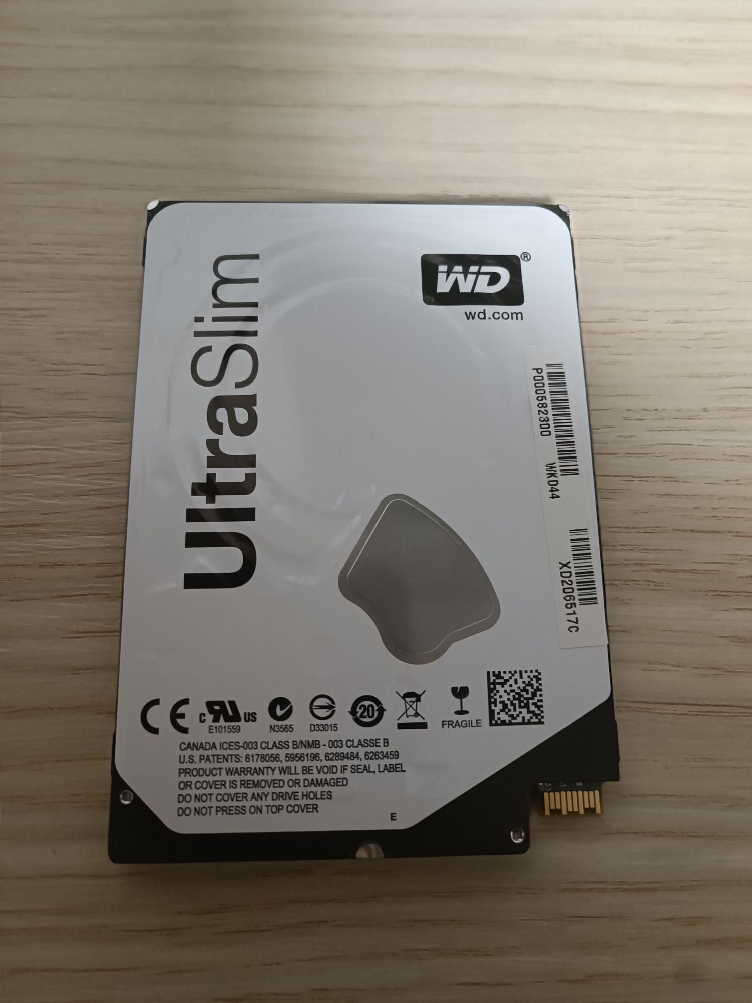 Hard WD UltraSlim HDD 5mm 500GB SFF-8784 WD5000MPCK