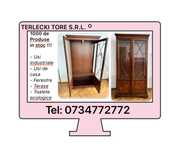 DULAP CHESTERFIElD ANGLIA vitrina mobila lemn masiv colonial GARANTIE