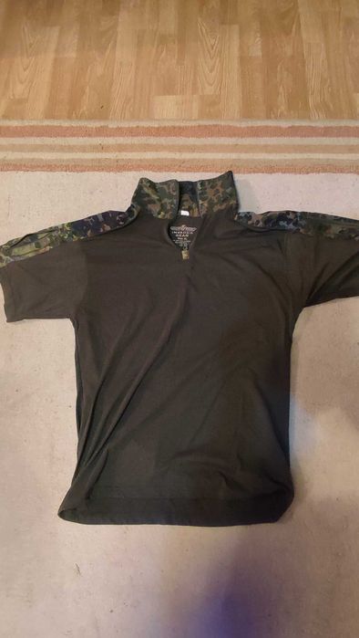 Costum combat flecktarn invade gear + parka germana set