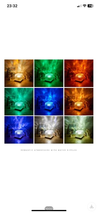 Svitilnik Kub Formasida -  Светильник в Форме Куба