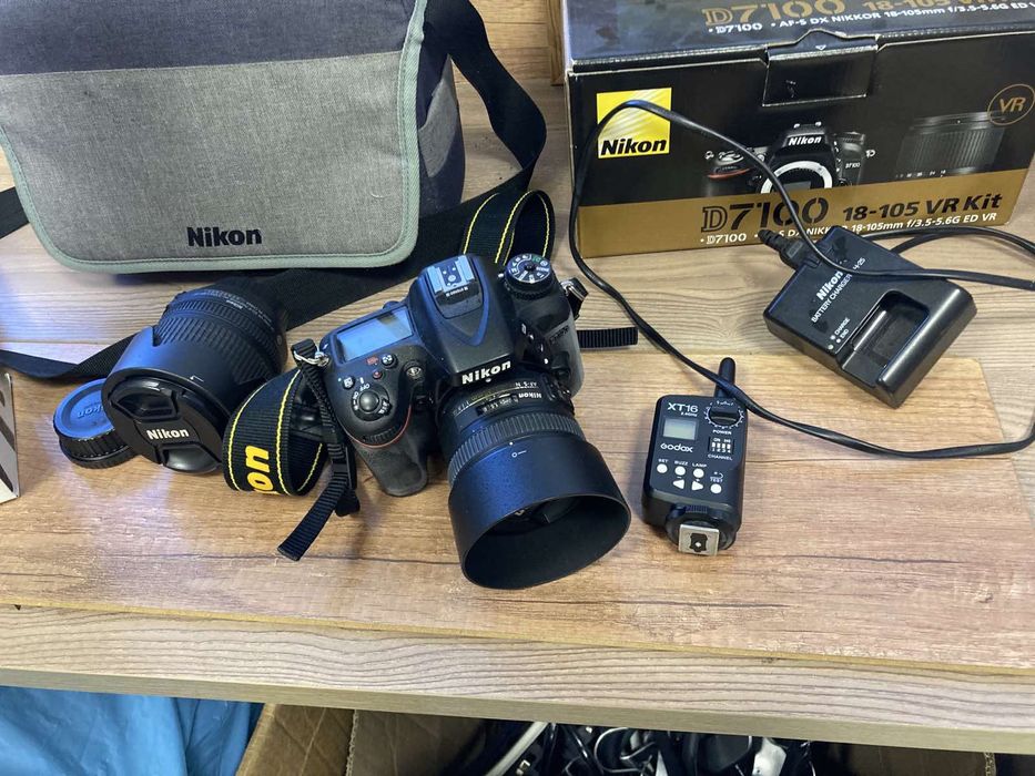 Оборудване за фото студио и фотоапарат