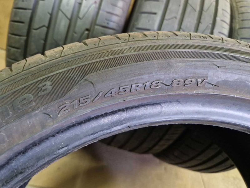 4 Hankook R18 215/45
летни гуми
DOT0623