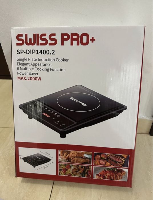 plita cu inductie cu 6 functii de gatire nefolosita sigilata