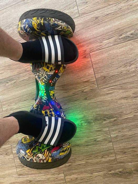 Scooter electric (hoverboard) Freewheel Monster S2 Graffiti 700w