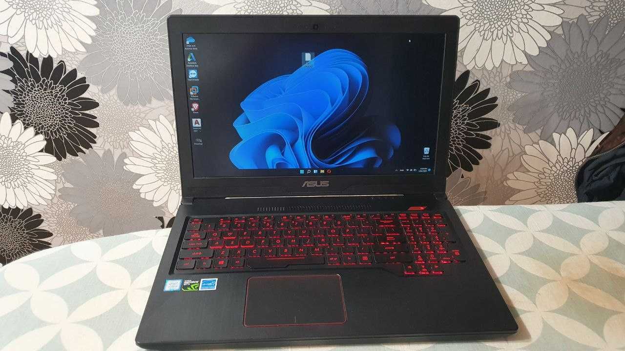 Laptop Gaming ASUS, 16 Gb ram,1TB SSD +1TB HDD, GTX1050 4Gb, intel i5