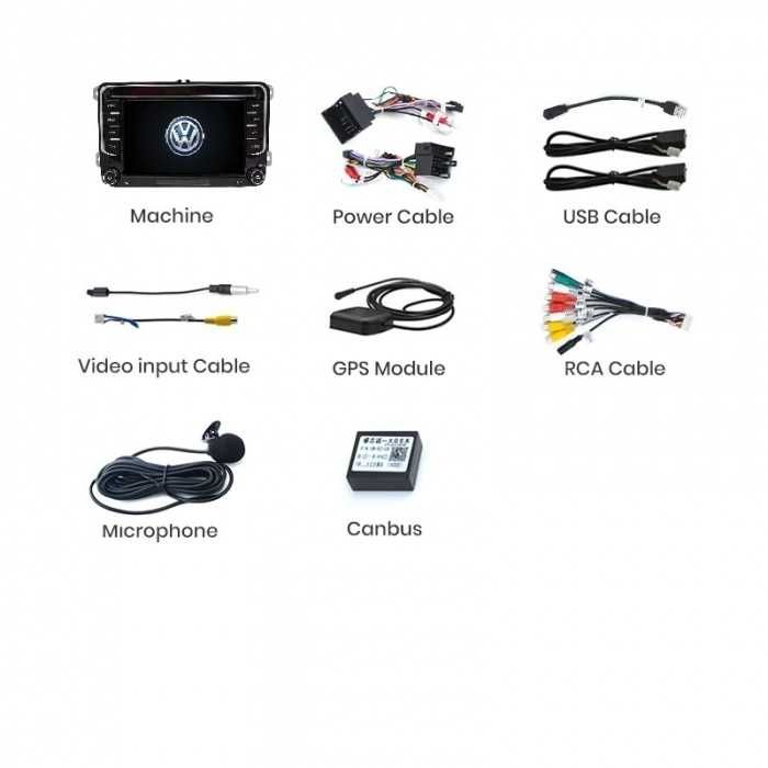 Navigatie android  VW, Skoda , Seat , Carplay Android Auto + Camera