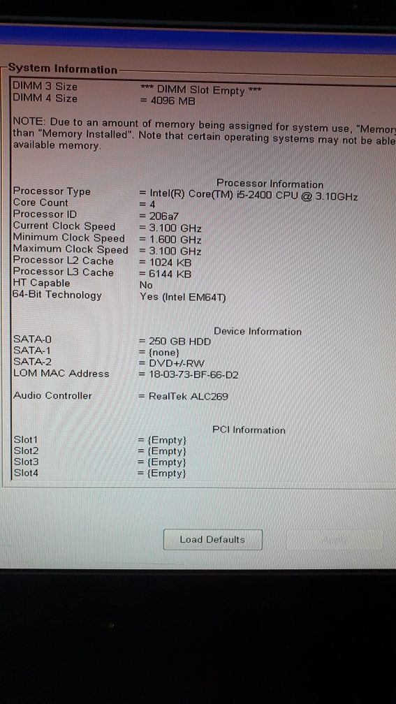 Vând calculator Dell Optiplex 790 i5