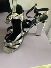 Sandale argintii elegante