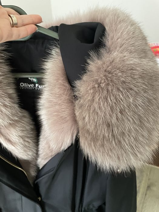 Geaca Parka cu blana naturala