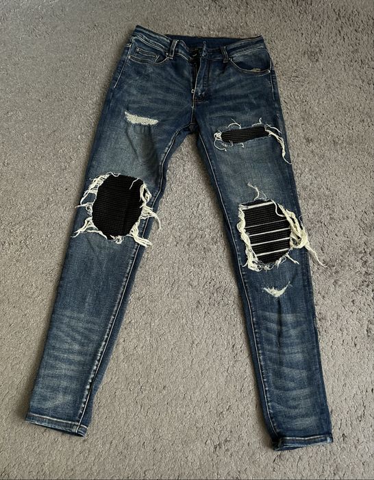 Blugi Skinny Cu Rupturi