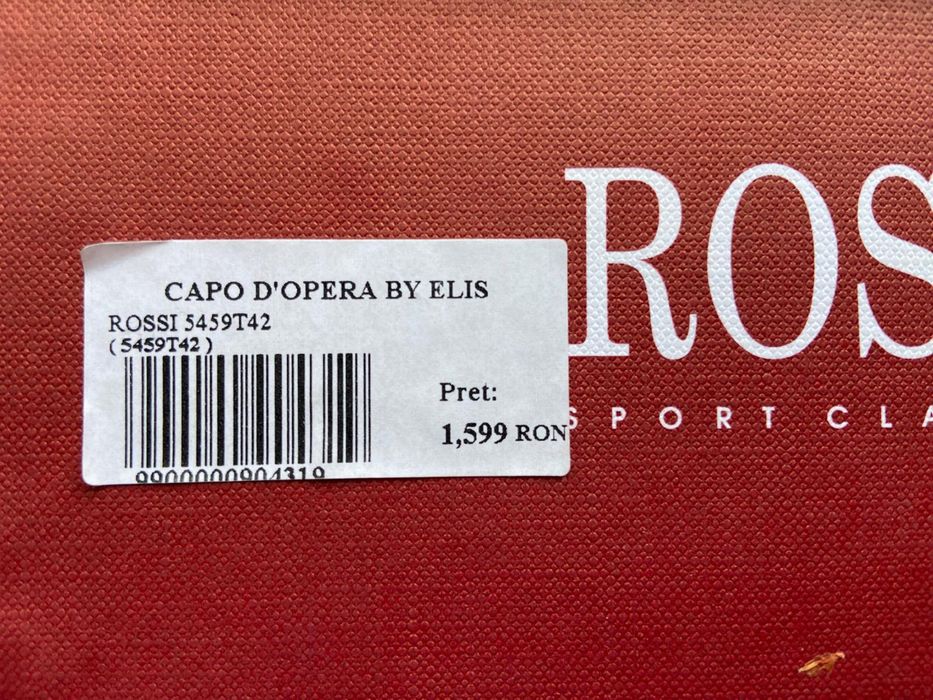 Ghete piele Rossi mas.42 1/2