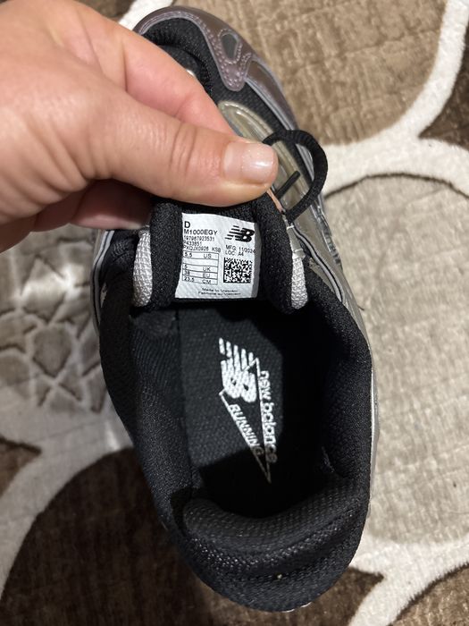 New Balance  Спортни обувки 1000, Черен, Бледовиолетов, Сребрист