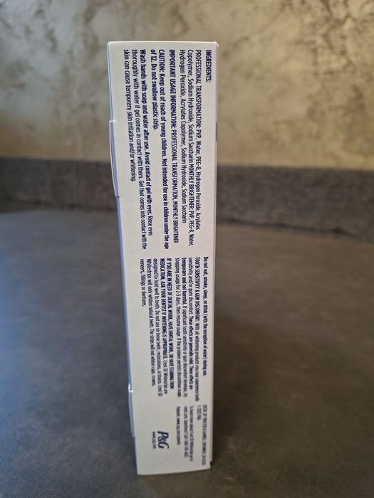 Benzi albire Crest 3D whitestrips