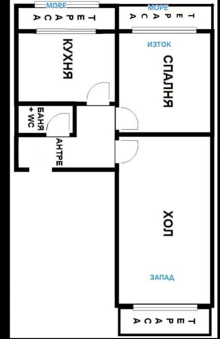 Продава се Двустаен апартамент в Бургас, Зорница - 62 кв.м за 1694 €/кв.м - Снимка #3