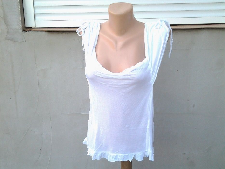 Cool & Sexy White tricou dama mar. 38 - 40 / M