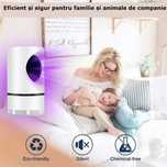 Aparat anti țânțari, anti muște cu lumină UV, alimentare USB